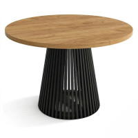 Stół okrągły DOVER LAMELE laminat