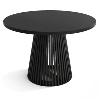 Stół okrągły DOVER LAMELE laminat