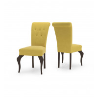 Krzesło tapicerowane GS63 z guzikami