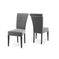 Krzesło tapicerowane GS65 z guzikami